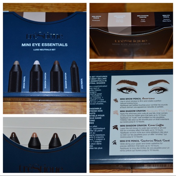 tréStique Makeup Trstique Mini Eye Essentials Luxe Naturals Eye Makeup Set New Poshmark